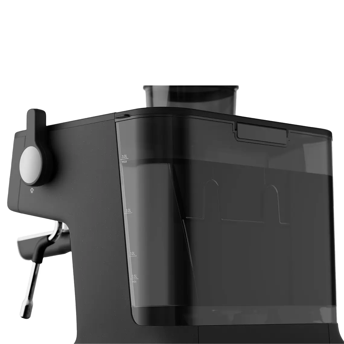Cafetera Espresso Barista Electrolux 3L Molinillo Vaporizador Leche 2200W ECM90 Gris 4