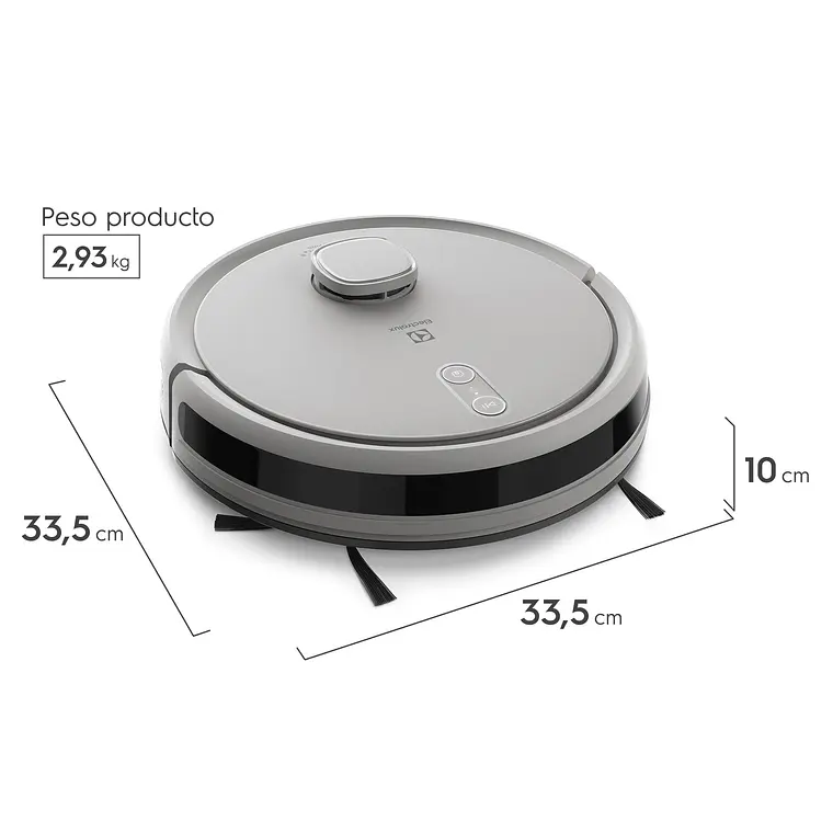 Aspiradora Robot Electrolux 4 en 1 Wi-Fi Experience Mapeo Inteligente ERB62 2