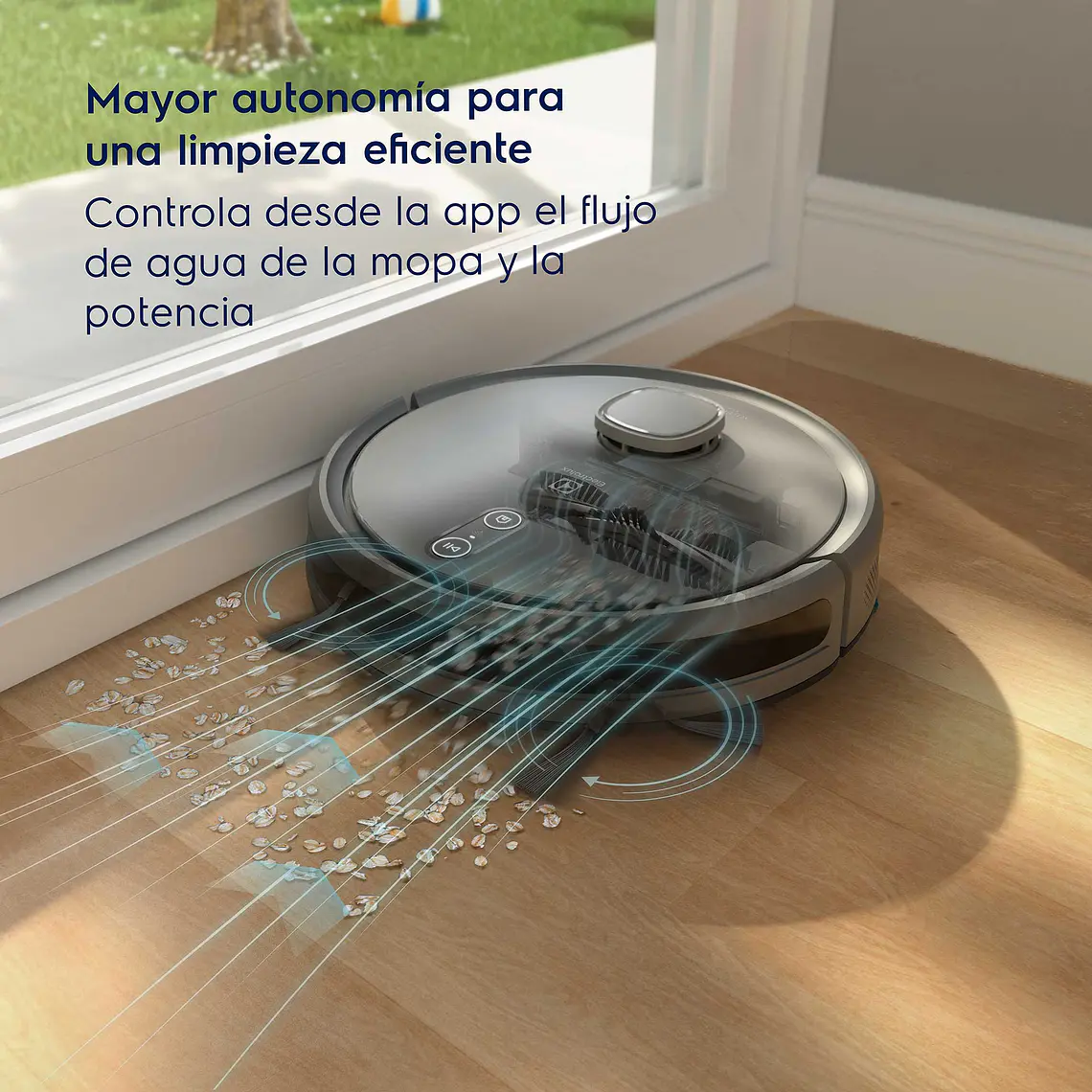 Aspiradora Robot Electrolux 4 en 1 Wi-Fi Experience Mapeo Inteligente y Base Autolimpieza ERB80 11
