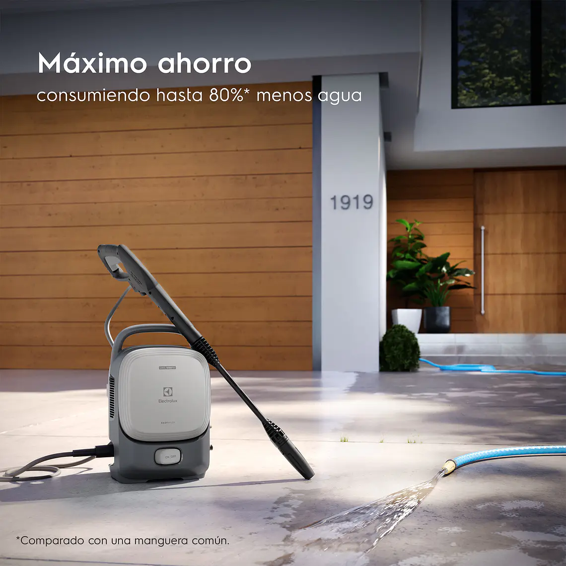 Hidrolavadora Electrolux 1400W Efficient EasyWash QWS1600 Gris 14