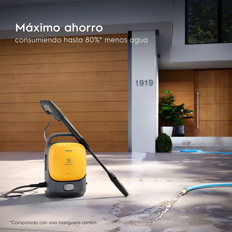 Hidrolavadora Electrolux 1400W Efficient EasyWash QWS1650 Amarilla 14
