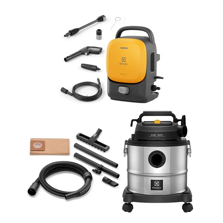 Kit Hidrolavadora QWS1650 + Aspiradora GT20I Electrolux 2