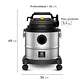 Kit Hidrolavadora QWS1650 + Aspiradora GT20I Electrolux - Miniatura 6