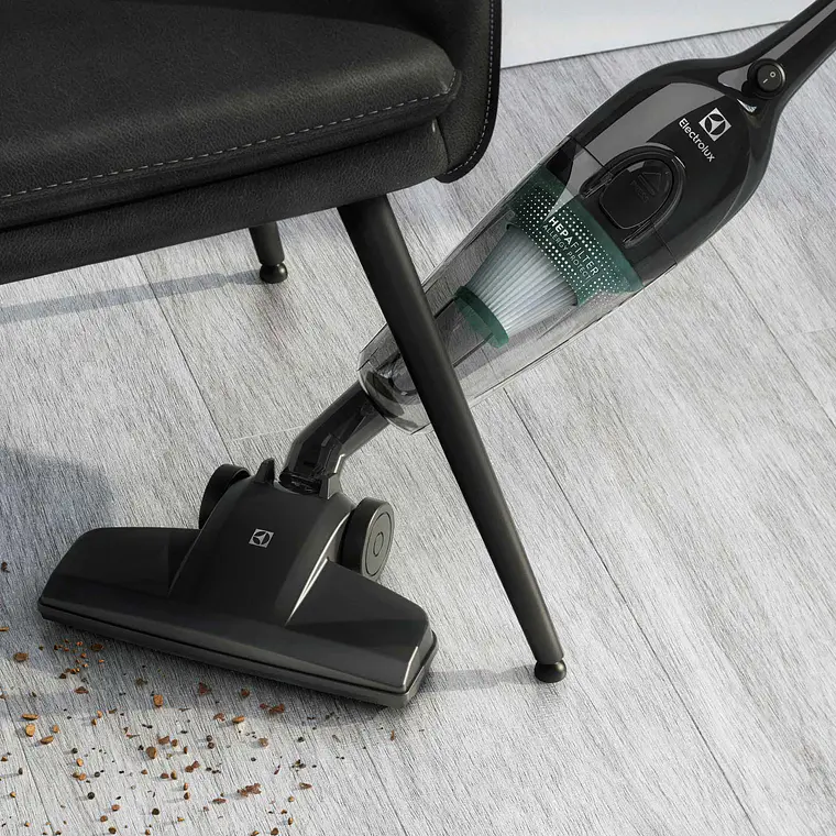 Aspiradora Vertical con Cable Electrolux 700W 2 en 1 con Filtro HEPA STK12 Negra 5