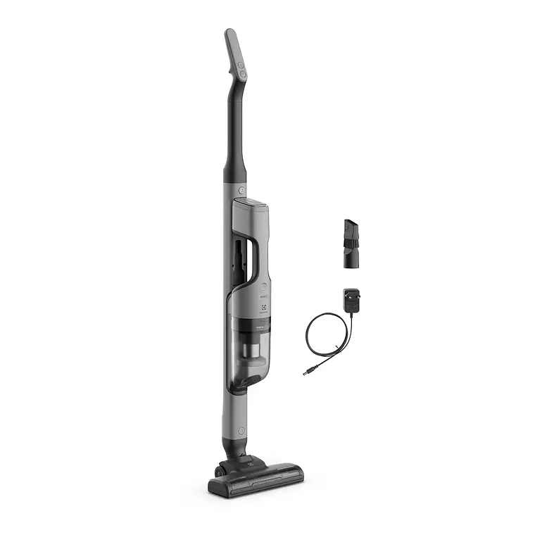 Aspiradora Vertical Inalámbrica Electrolux Ergorapido Ciclonica Efficient 2 en 1 ERG018 Gris 6