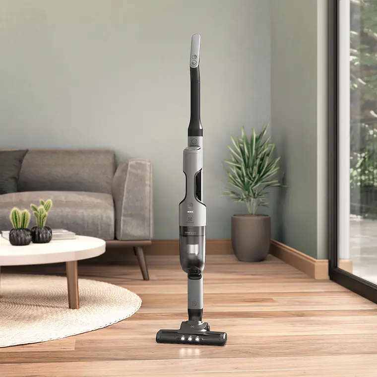 Aspiradora Vertical Inalámbrica Electrolux Ergorapido Ciclonica Efficient 2 en 1 ERG018 Gris 14