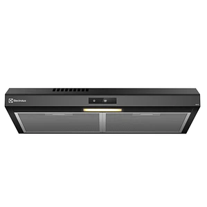 Campana de Cocina Extractora Electrolux 60cm Alto Poder de Succión y Touch Panel DE6TB Negra