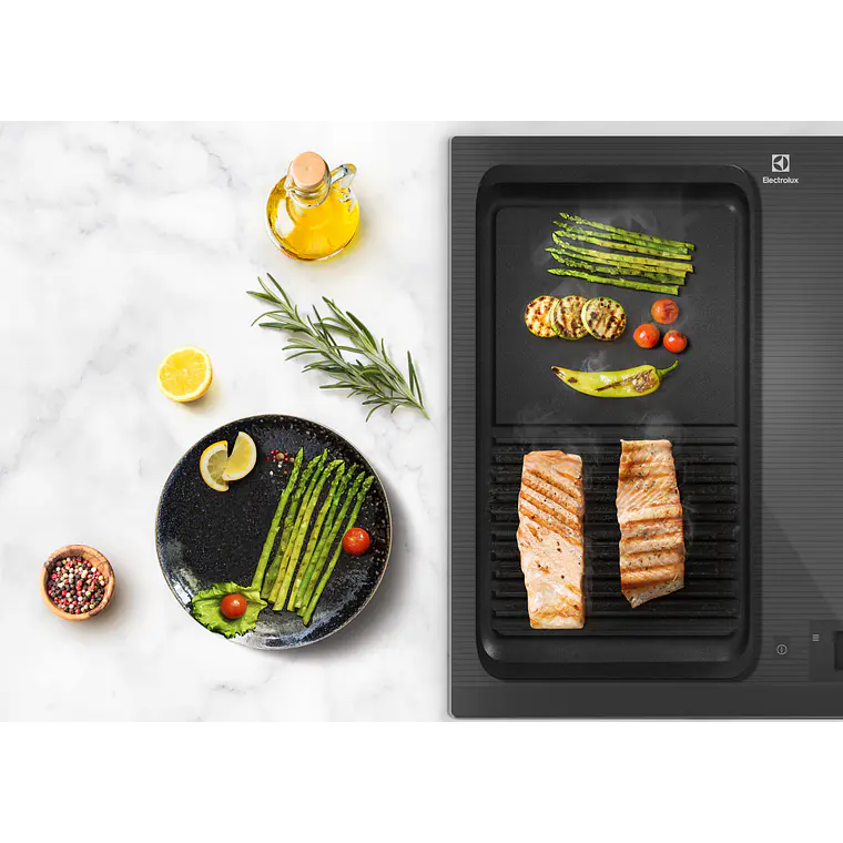 Plancha Churrasquera Grill Hierro Fundido Electrolux 3
