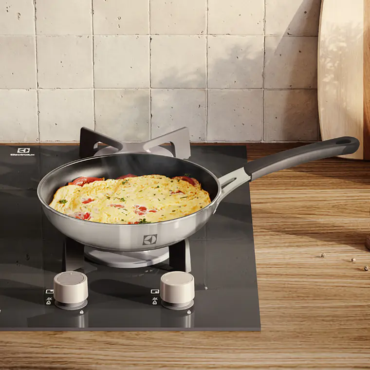 Kit Sartén 20 cm + Wok Antiadherente 28 cm Electrolux 8