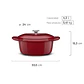 Olla de Hierro Fundido Esmaltado Electrolux Expert 24 cm - Miniatura 2