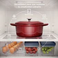 Olla de Hierro Fundido Esmaltado Electrolux Expert 24 cm - Miniatura 3