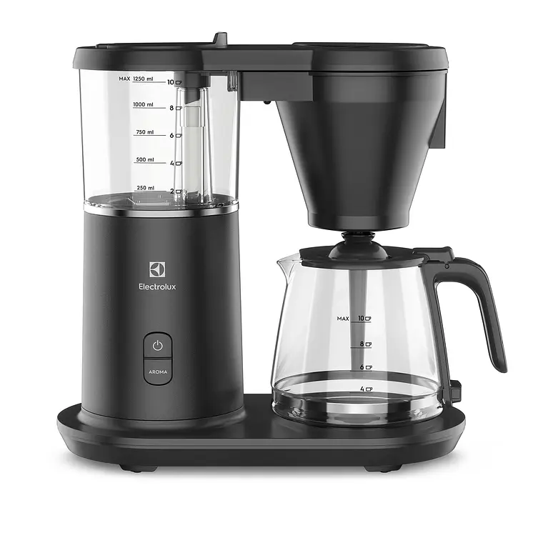 Cafetera Programable Electrolux 1,25L Jarra Vidrio 1600W CMP70 Gris 1