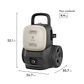 Hidrolavadora Electrolux 1800W Efficient UltraWash UWS2250 Blanca - Miniatura 3