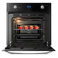 Horno Empotrable Eléctrico Fensa 59L Timer Digital y Turbo Convector FHE 1190T Negro - Miniatura 3
