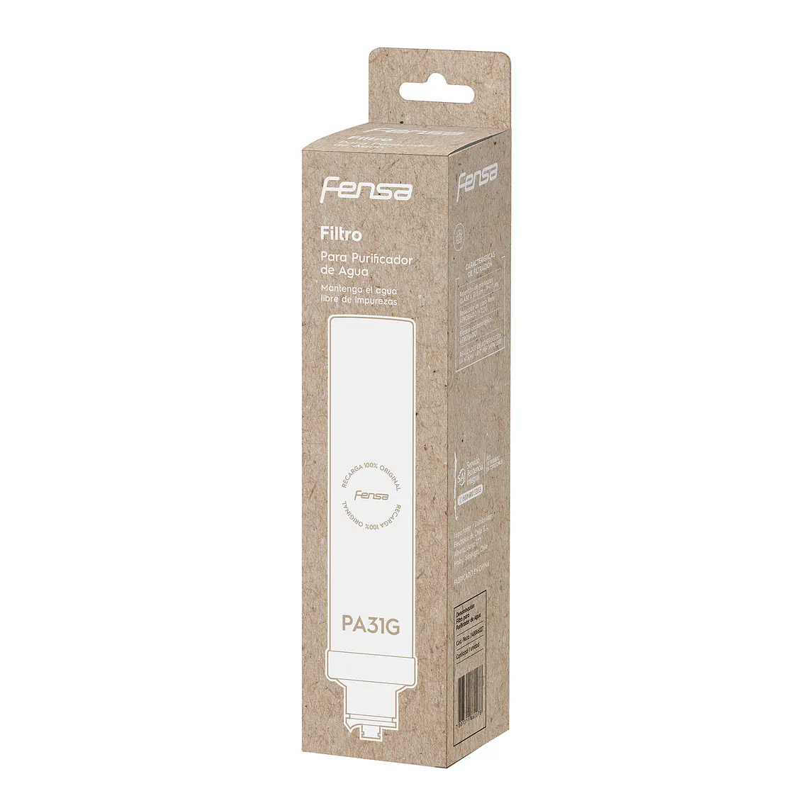 Filtro de Agua Purificador Agua Fensa PA31G/PAUFCB30 2