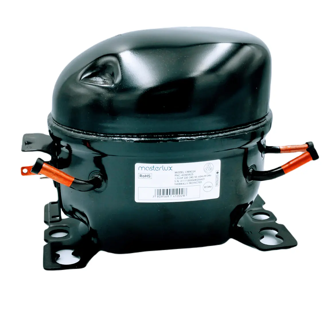Motor Compresor Refrigerador 1/5 Hp 220V R134 2