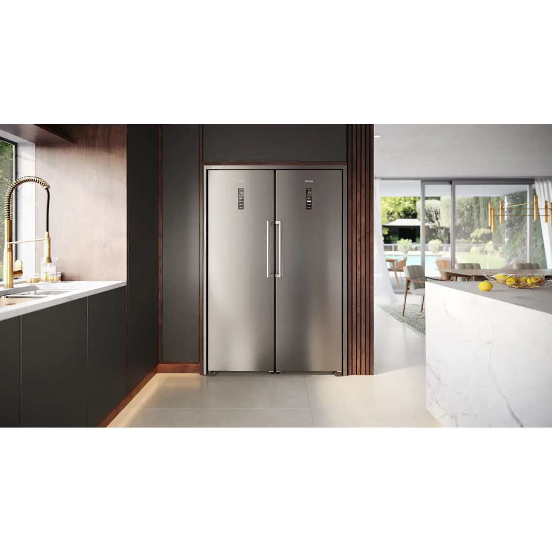 Kit Moldura Decorativa Unión Refrigerador y Congelador Fensa FTI/RTI4S 3
