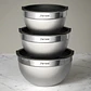 Set Bowls Acero Inoxidable Fensa Multiuso 3 Unidades Tapa de Plástico - Miniatura 12