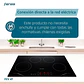 ENCIMERA ELÉCTRICA 4 PLATOS FENSA VITROCERÁMICA Y PANEL TOUCH FEV 4T NEGRA - Miniatura 7