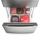 Refrigerador Fensa DM64S 298L No Frost Multidoor Inverter Superfresh Multiflow Ice Twister - Miniatura 5