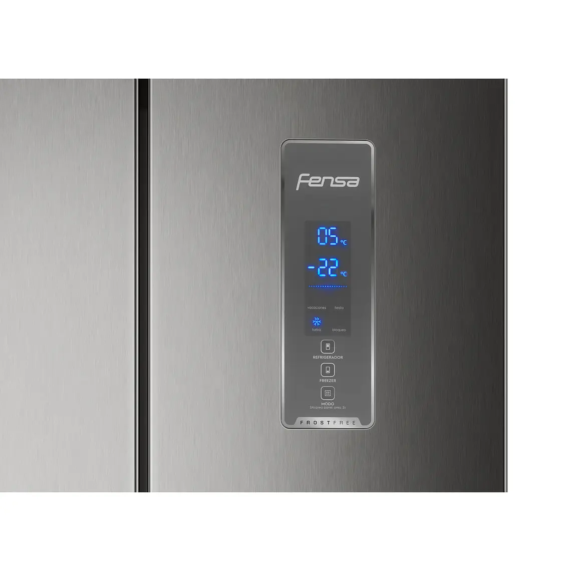 Refrigerador Fensa DM64S 298L No Frost Multidoor Inverter Superfresh Multiflow Ice Twister 7