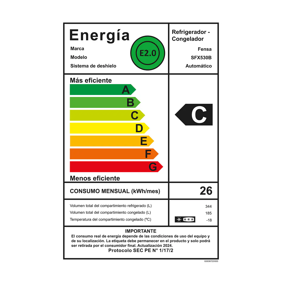 Refrigerador SFX530B 525L No Frost Side by Side Inverter Black AutoSense Multiflow - Fensa 13