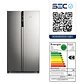 REFRIGERADOR FENSA 436L NO FROST SIDE BY SIDE INVERTER CON AUTOSENSE SFX440 INOX - Miniatura 11