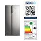 REFRIGERADOR FENSA 525L NO FROST SIDE BY SIDE INVERTER CON AUTOSENSE SFX530 INOX - Miniatura 10