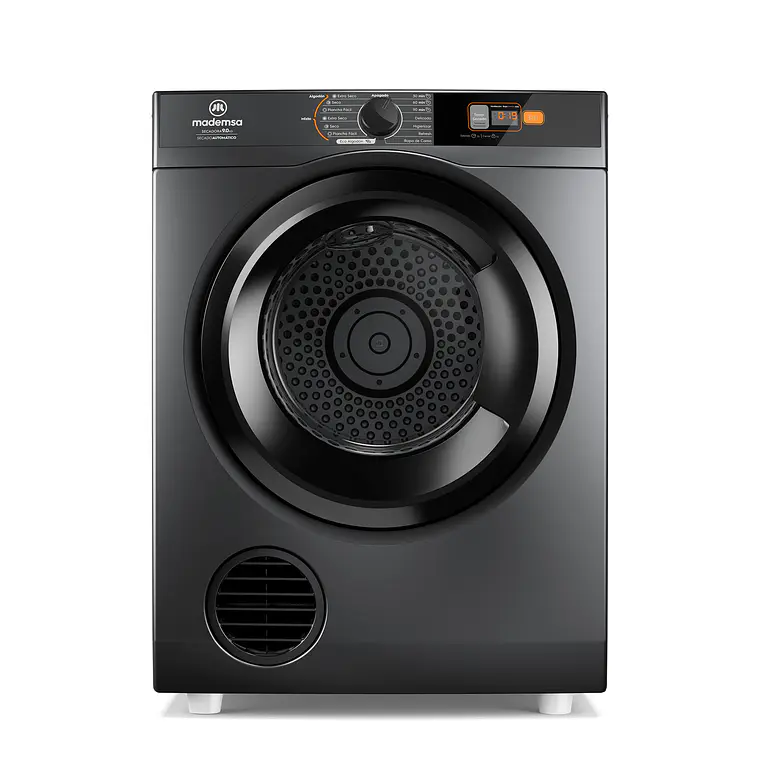 Secadora de Ropa Mademsa 9kg Carga Frontal 9DSZG Ónix Gris 1