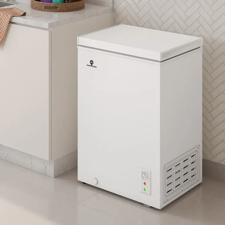 Congelador Dual Horizontal 96L Blanco 8