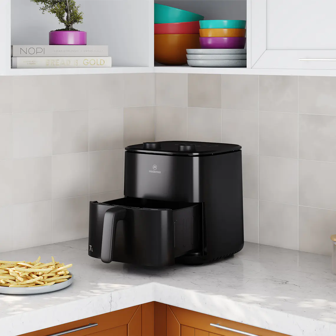 Freidora de Aire Mademsa 7L 1700W Negra (MAF70) 3