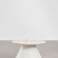 Pie de sombrilla con mesa integrada redonda en cemento Erenora - Miniatura 3