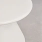 Pie de sombrilla con mesa integrada redonda en cemento Erenora - Miniatura 4