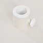 Pie de sombrilla con mesa integrada redonda en cemento Erenora - Miniatura 5