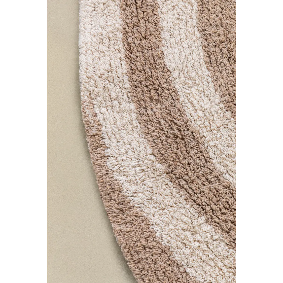 Alfombra irregular 160x245 cm en algodón colores naturales Jara 2