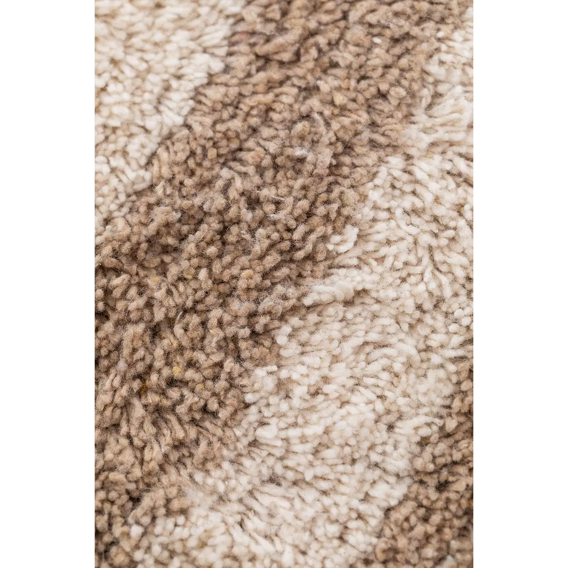 Alfombra irregular 160x245 cm en algodón colores naturales Jara 3