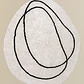 Alfombra irregular 250x290 cm en algodón beige crema Kaia - Miniatura 1