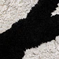 Alfombra irregular 250x290 cm en algodón beige crema Kaia - Miniatura 2