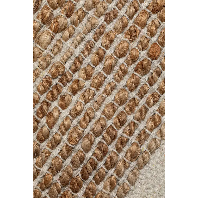 Alfombra rectangular 120x180 cm en yute natural Nerina 3