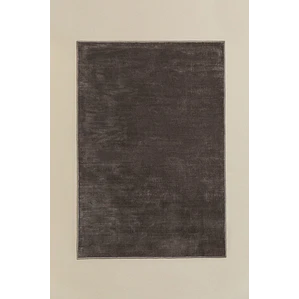 Alfombra rectangular 160x230 cm en poliéster gris army Maela