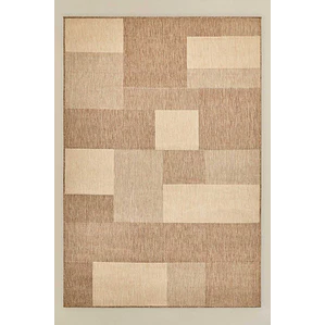 Alfombra rectangular 160x230 cm en polipropileno colores naturales Uma