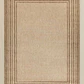 Alfombra rectangular 160x230 cm en polipropileno colores naturales Valia - Miniatura 1