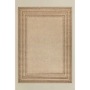 Alfombra rectangular 160x230 cm en polipropileno colores naturales Valia