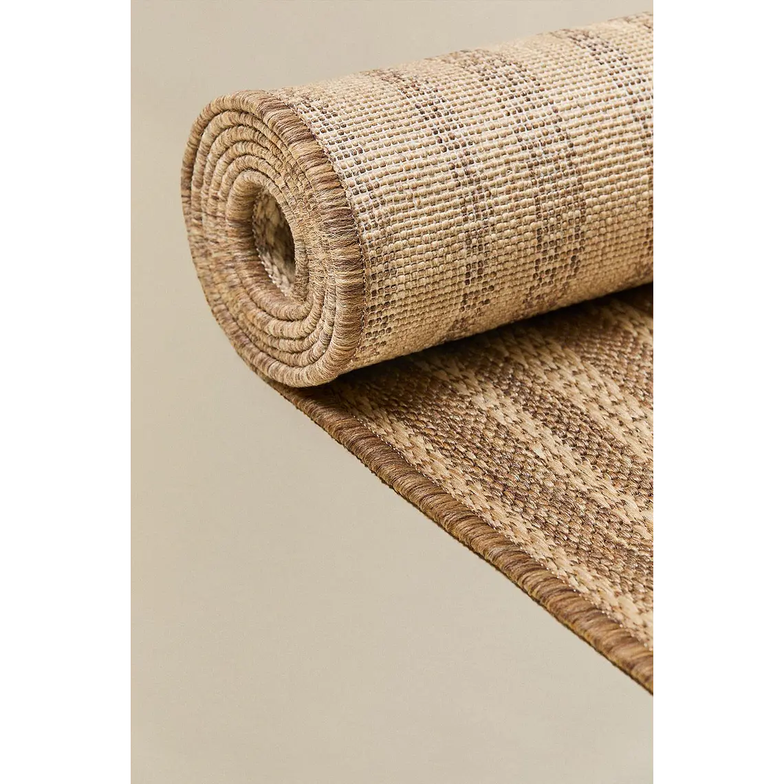 Alfombra rectangular 160x230 cm en polipropileno colores naturales Valia 3