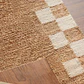 Alfombra rectangular 160x230 cm en yute y algodón Altea - Miniatura 3