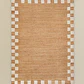 Alfombra rectangular 160x230 cm en yute y algodón Altea - Miniatura 4