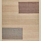 Alfombra rectangular 160x230 cm en yute y algodón colores naturales Xara - Miniatura 5