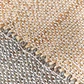Alfombra rectangular 160x230 cm en yute y algodón colores naturales Xara - Miniatura 7