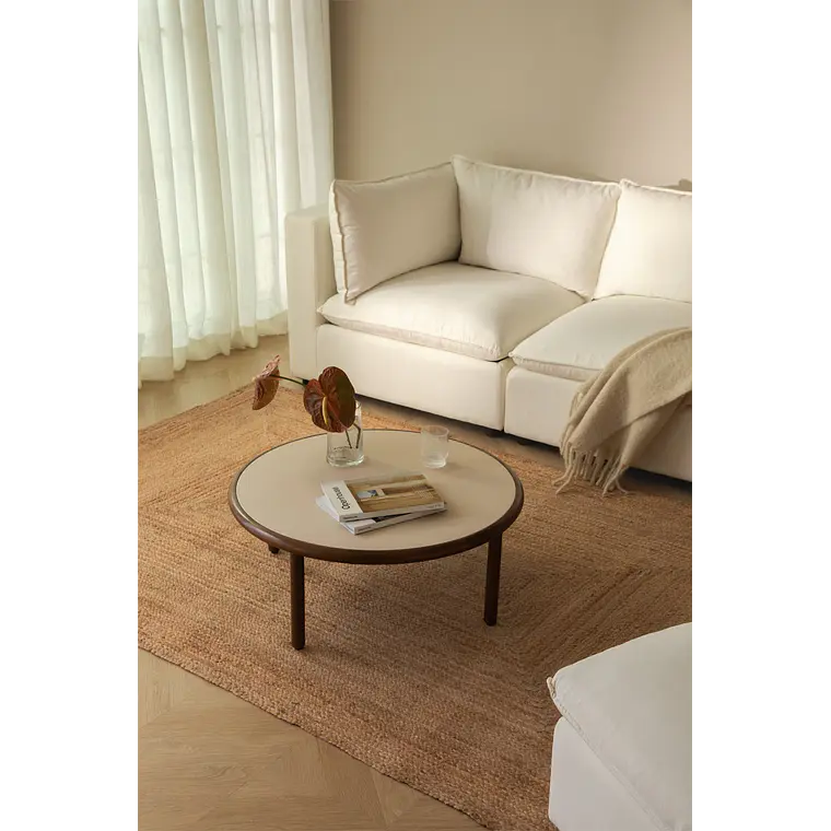 Alfombra rectangular 160x240 cm en yute Calia 2
