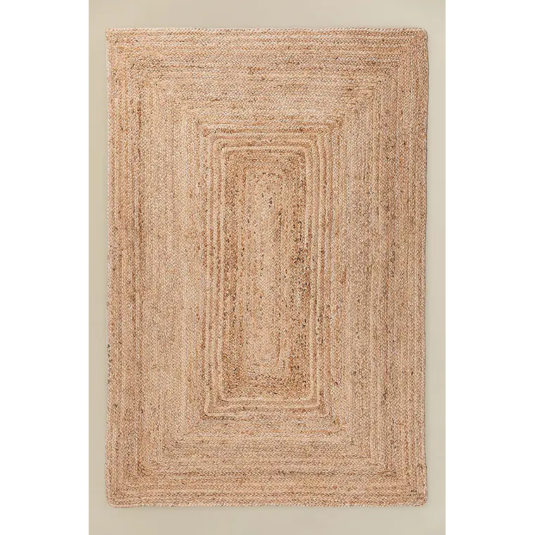 Alfombra rectangular 160x240 cm en yute Calia 4